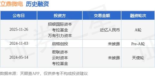 立鼎微電A輪融資近億人民幣，招銀國際資本與考拉基金等注資，助推計算機軟硬件技術研發創新